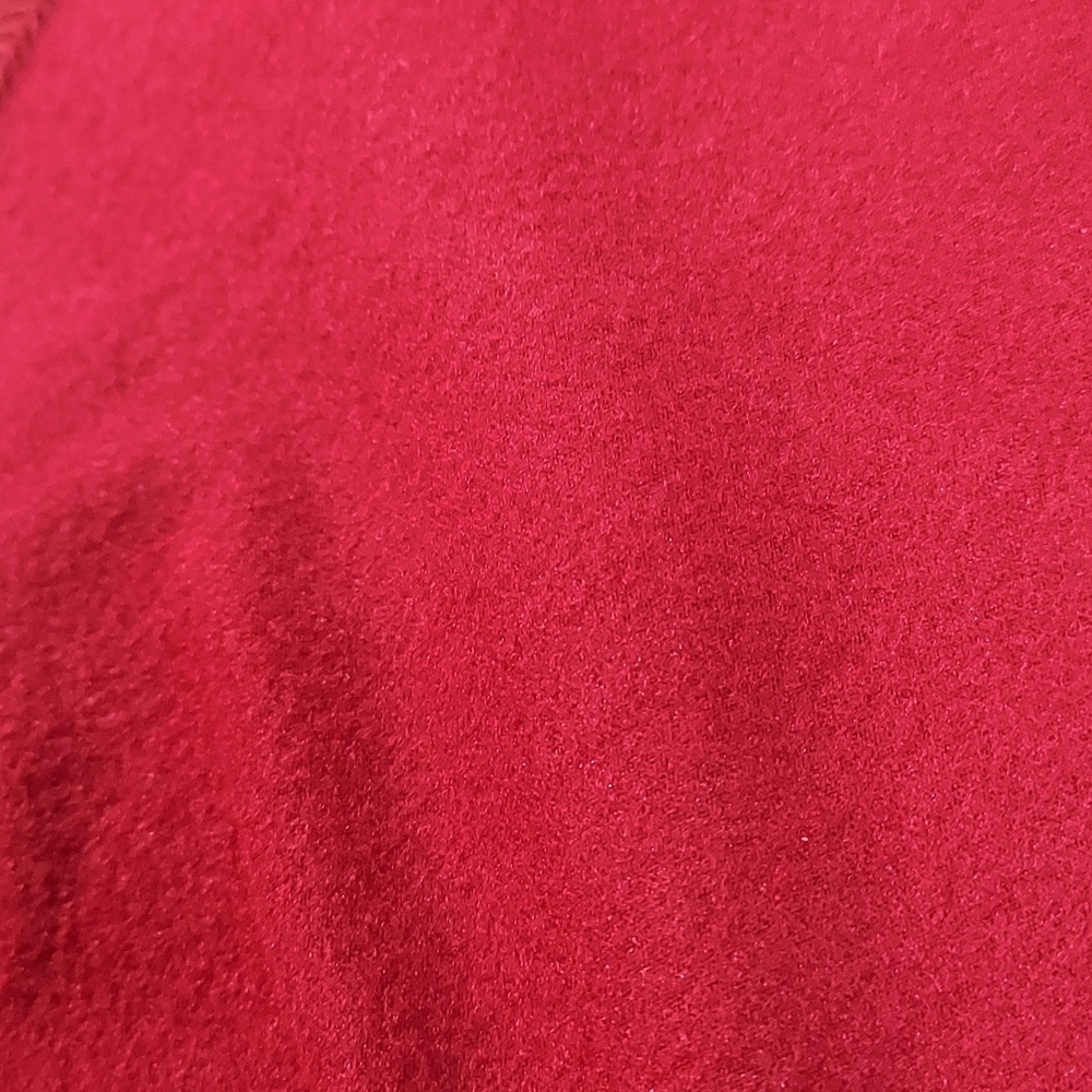 NWT Chicos Travelers Elegant Red Lace Overlay with Dress Cherry Color Sz 2 - Picture 15 of 15